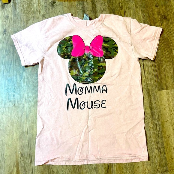 Vinyl Disney Momma Mouse tee - Picture 1 of 5